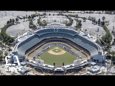 Opening day at Dodger Stadium is another empty moment in pandemic