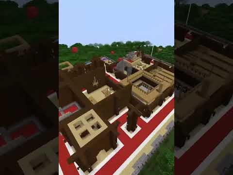 Minecraft Satisfying Reverse Timelapse | Woodland Mansion "Build"