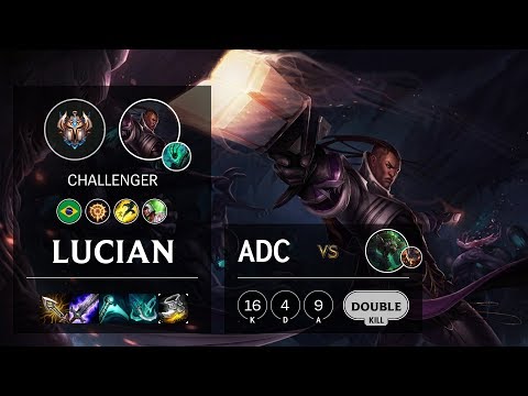 Lucian ADC vs Twitch - BR Challenger Patch 10.6