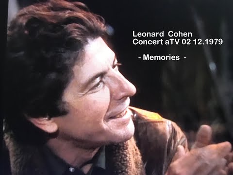 Memories  Leonard Cohen Concert on german TV-zdf  02 12 1979