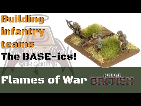 What goes where? Building Infantry bases for Flames of War