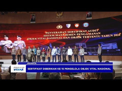 PENYERAHAN SERTIFIKAT AUDIT SMP OBVITNAS DAN OBTER 2024