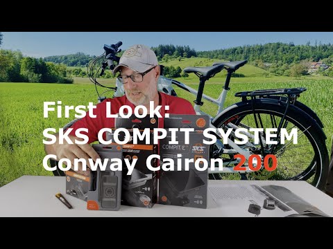 First Look und kleiner Ausblick: SKS Compit System und Conway Cairon 200, Radreise Bodensee