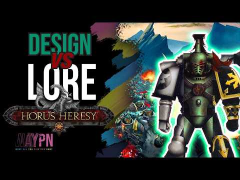 Design vs Lore The Horus Heresy (Luna Wolves, Sons of Horus, Black Legion)