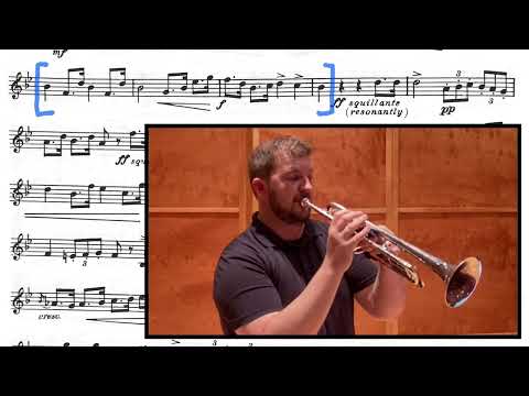 ATSSB All State Trumpet 2025 - 2026 Technical Etude - Bb Major - Practice Together