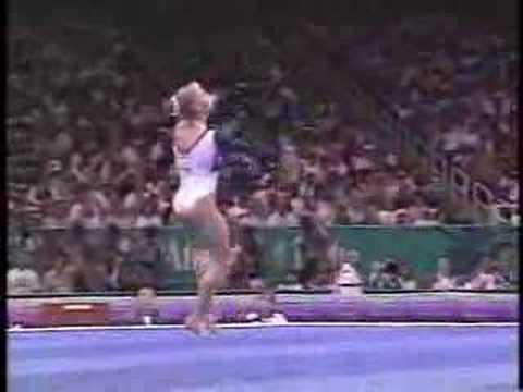 Jaycie Phelps - 1996 Olympics Team Optionals - Floor Exercise