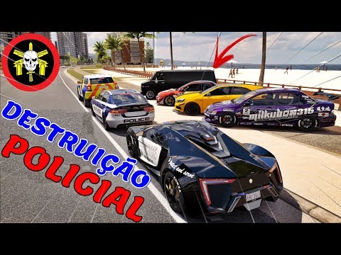 FORZA HORIZON 3 - DESTRUIÇÃO POLICIAL - SERÁ QUE TEM REFÉNS?