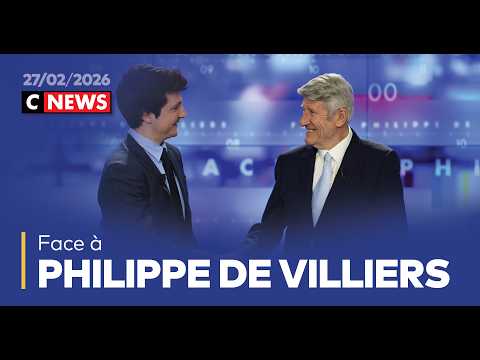 Facing Philippe de Villiers / February 27, 2026 (CNews)