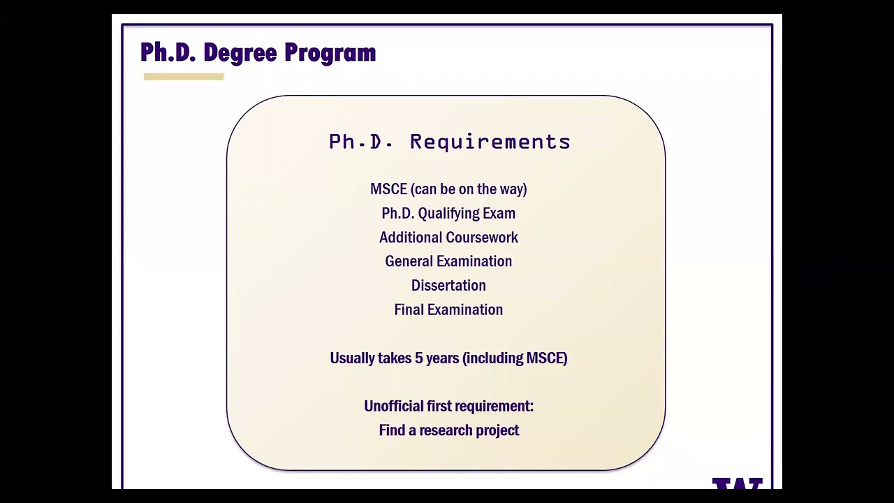 Structural Engineering and Mechanics Info Session 2019