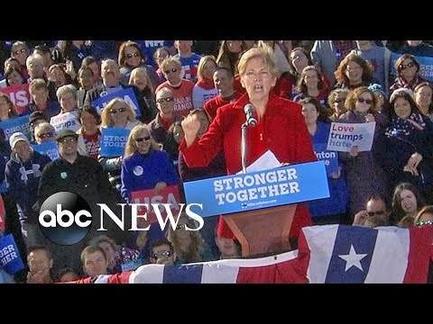 Elizabeth Warren: 'Nasty Women' Will Vote Trump Out of Their Lives Forever