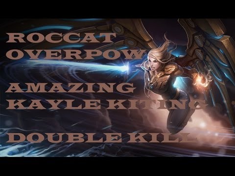 ROC Overpow amazing Kayle Kiting - Double kill - GMB vs ROC - EU LCS Summer Split 2014