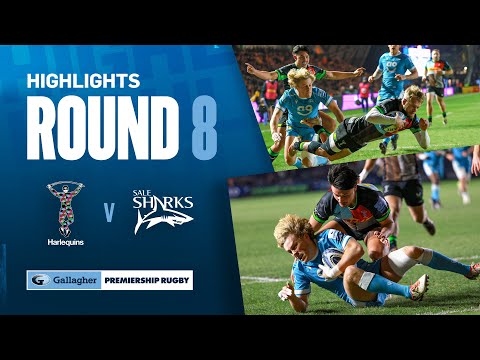 Harlequins v Sale - HIGHLIGHTS | Tempers Flare In One-Sided Affair! | Gallagher Premiership 2023/24