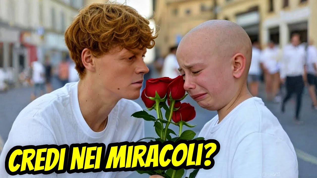 JANNIK SINNER VEDE UNA BAMBINA VENDERE ROSE PER PAGARE LE CURE: IL SUO GESTO FA IL GIRO DEL MONDO!