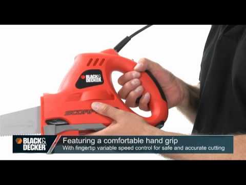  Black &amp; Decker Elektrinis pjūklas KS880EC-QS video