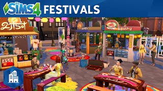 The Sims 4 City Living: Official Festivals Trailer