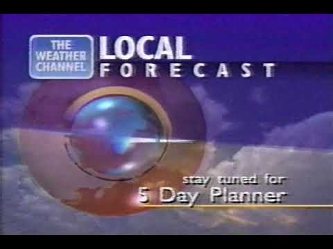 Weather Channel clips (including Local Forecasts), Monday April 29 1996