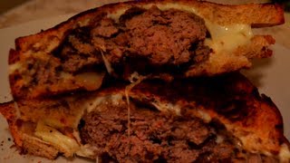 Patty Melt w/ Caramelized Onions