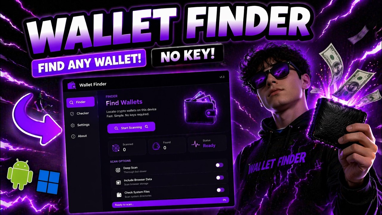 [NEW] Crypto Wallet Finder 2026! | Bitcoin Private Key Scanner *UNLIMITED ADDRESSES* FREE Download