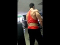 Training shoulders!! 1 week out! Classic Bodybuilding