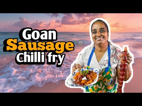 Goan Sausages chilli fry | Pork Sausage chilli fry | Choris chilli fry | Pork Chorizo Recipe 🐖🌶️😍