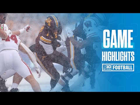 Wisconsin at Minnesota | HIGHLIGHTS | Big Ten Football | 11/29/2025
