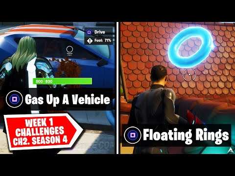 Chapter 2, Season 4: Guide To All WEEK 1 CHALLENGES (Fortnite Battle Royale)
