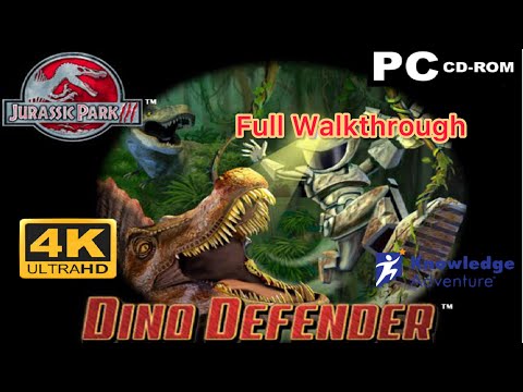 Jurassic Park III: Dino Defender [PC] Full Walkthrough - 4K60ᶠᵖˢ UHD