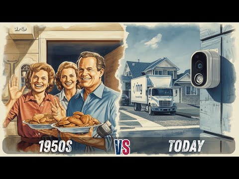 Moving to a New Town: 1955 vs Today - Welcome Wagons vs Anonymous Existence