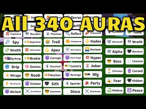 How to Get ALL 340 AURAS in DRAG TO COMBINE DTC Roblox [ ALL RECIPES & LEGENDARY AURAS ]