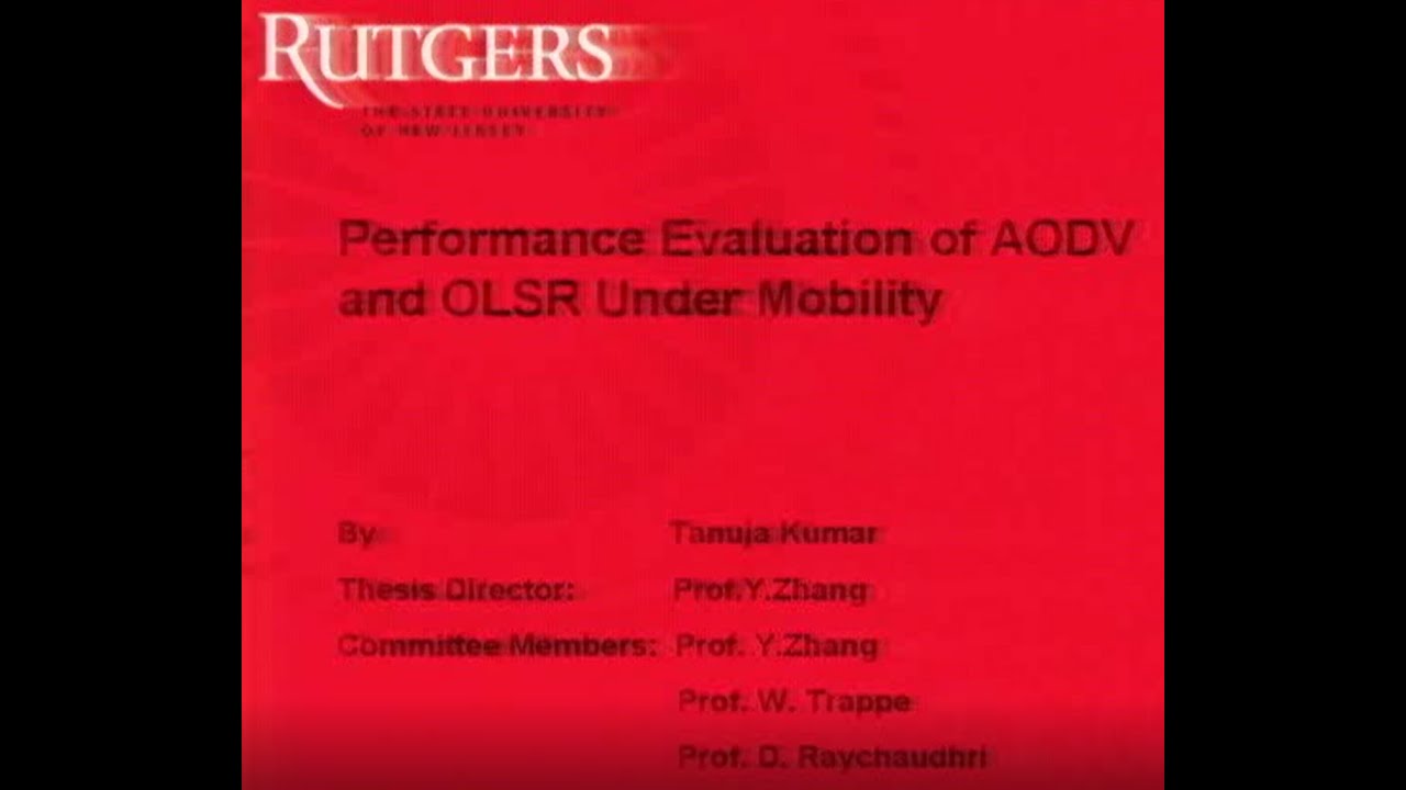 Rutgers WINLAB - Tanuja Kumar 