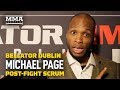 Bellator Dublin: Michael Page Claims Ref Dan Miragliotta Called Him A 'Piece Of Sh*t"