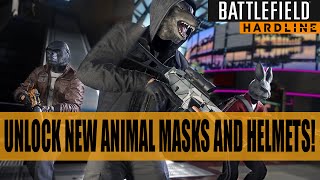 Unlock Animal Masks and Helmets for Battlefield Hardline