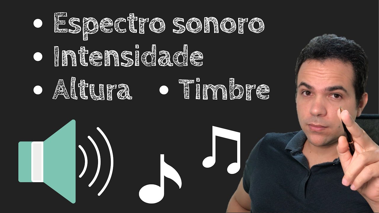 Ondas Sonoras - Qualidades do Som - Timbre, altura, Intensidade, Ultrassom e Infrassom
