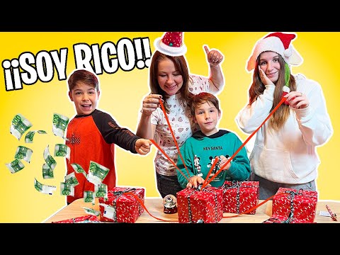 NO elijas el REGALO de NAVIDAD Incorrecto ¡¡MIS hijos se FORRAN!! 5 juegos PARA HACER en NAVIDAD