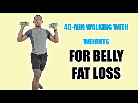 30 Minute Dumbbell Strength Training for Fat Loss Full Body Workout  250 Calories 