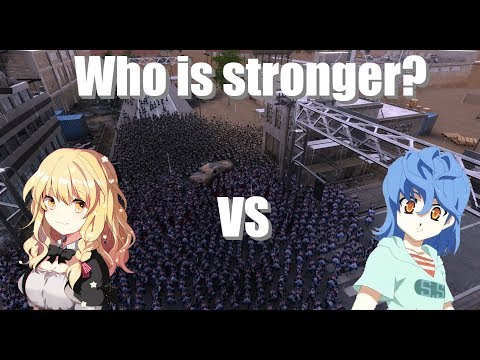 Who is stronger? Marrisa vs Sapphi ? - Ultimate Epic Battle Simulator