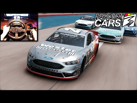 Ford Fusion Nascar Texas Motor Speedway | Project CARS 3 P72 | Thrustmaster