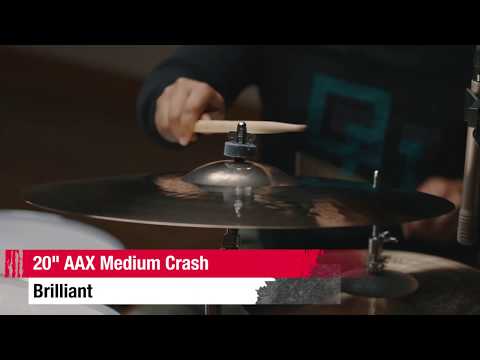 Sabian AAX 20" Medium Crash Brilliant Finish - Get it from Cymbal House