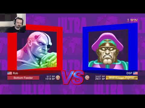 Ultra Street Fighter 2: Sept. 10, 2017 pt6 - Bison vs. Blanka/Sagat