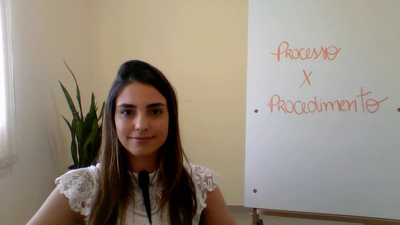 Processo x procedimento
