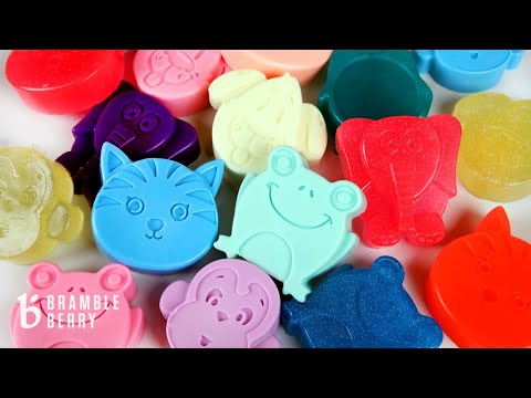 6 Cavity Kids Animals Silicone Mold - 1 Mold