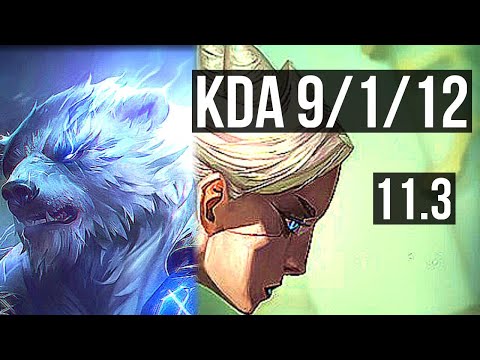 VOLIBEAR vs CAMILLE (TOP) | 9/1/12, Legendary | TR Diamond | v11.3
