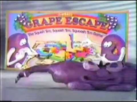 1992 "The Grape Escape" game commercial