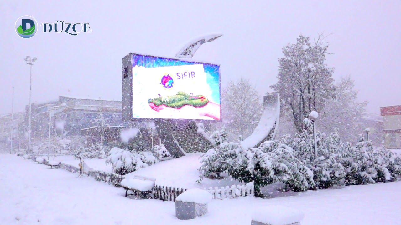 Düzce Kar Kış (Ocak 2021)