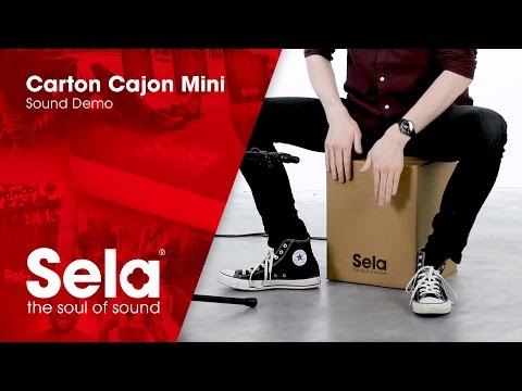 Демонстрация звучания кахона Sela SE 088 Mini