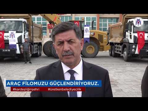 Erzincan Belediyesi araç filosunu güçlendiriyor 02.06.2023