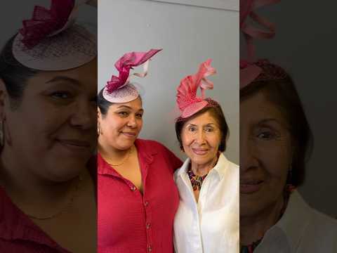Fascinator Hat Workshop with Elena Shvab Millinery London #diy #fascinator