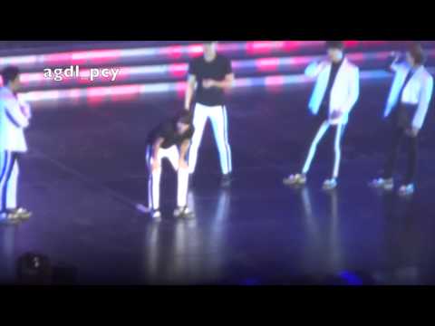 150412 Best of Best Concert Super Junior Donghae's Spin Break Dancing