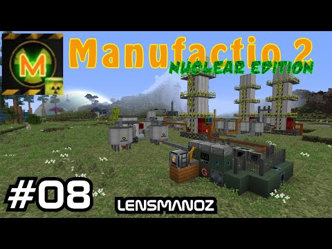 Minecraft Manufactio 2 | Nuclear Edition - Ep 8 | Producing Sulfur