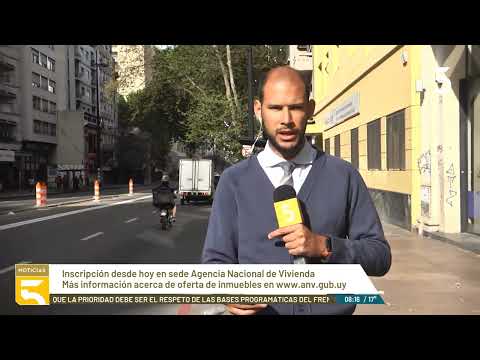 La Agencia Nacional de Vivienda abre un llamado para tres barrios de Montevideo.